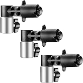 3 Pack Reflector Holder Backdrop Clamp, Sturdy Aluminum Alloy Photography Reflector Disc Holding Positioning Clamp Mount Adapter for Light Stand with 5/8" Stud