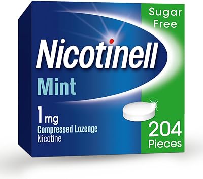 Nicotinell Mint Lozenge 1mg 204 Lozenges Stop Smoking Aid