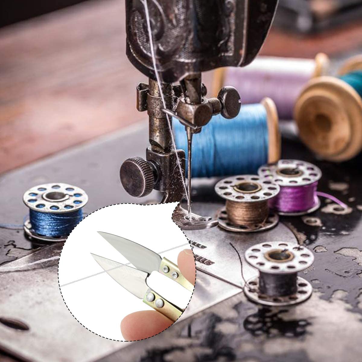 Magicfour 2 Pcs Sewing Machine Belt with Accessories, 71