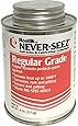 Never-Seez NSBT-8 Silver Gray Regular Grade Anti-Seize Compound, 8 fl. oz. Brush Top Can