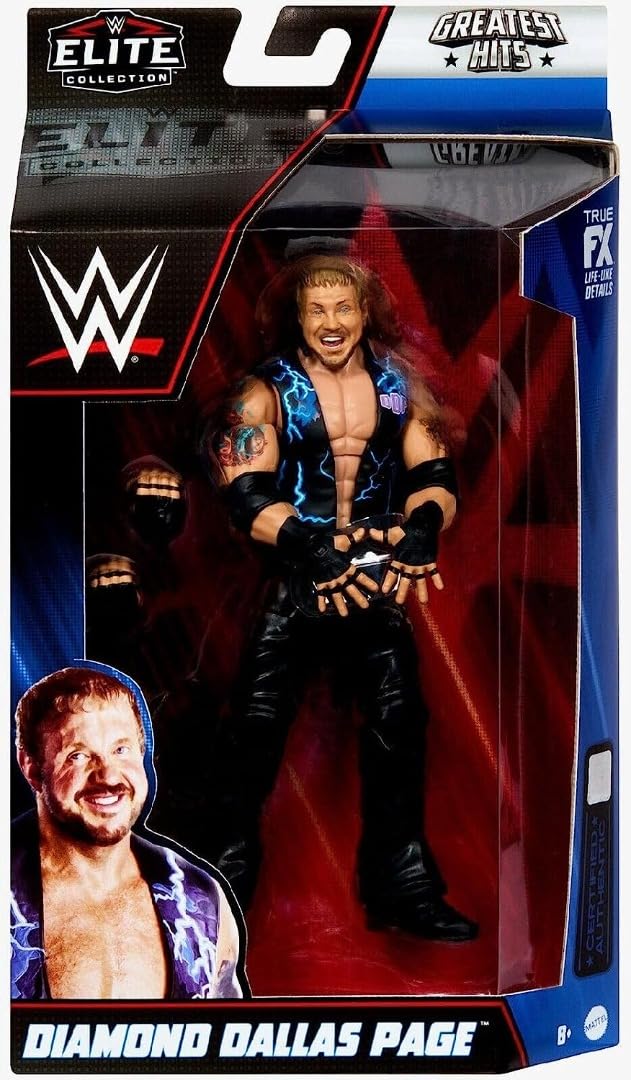 WWE Diamond Dallas Page Ddp Greatest Hits Series 2 Mattel Elite Wrestling Action Figure