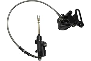 AYNAXCOL 15mm Rear Brake Assembly Master Cylinder Caliper Coolster for SDG SSR 107 110 125 I BK12