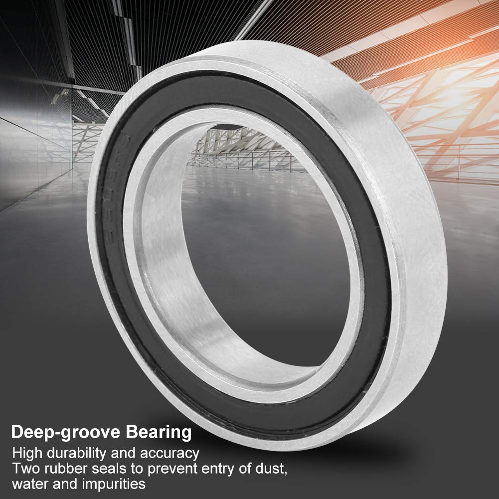 10Pcs 6803-2RS Ball Bearings 17mmx26mmx5mm Double Sealed Deep Groove Bearings High Speed Steel Ball Bearings for Industrial Equipment Micro Motors - Image 3