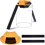 Sampry Bucket Lid Mouse Rat Trap Multi Catch Auto Reset Mouse Trap Bucket Mice Trap for Indoor and Outdoor 5 Gallon Bucket Co
