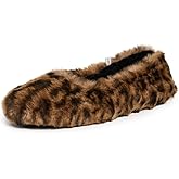 Apparis Women's Magda Leopard Flat Slippers