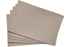 SHANGYUEFEI Sanded Pastel Paper,21.49" X 15.4" Brown Art Supplies,Craft Sandpaper,Large Heavyweight Sand Paper for Artists Pencils & Charcoal Soft Oil Pastels(5 Sheets Brown)