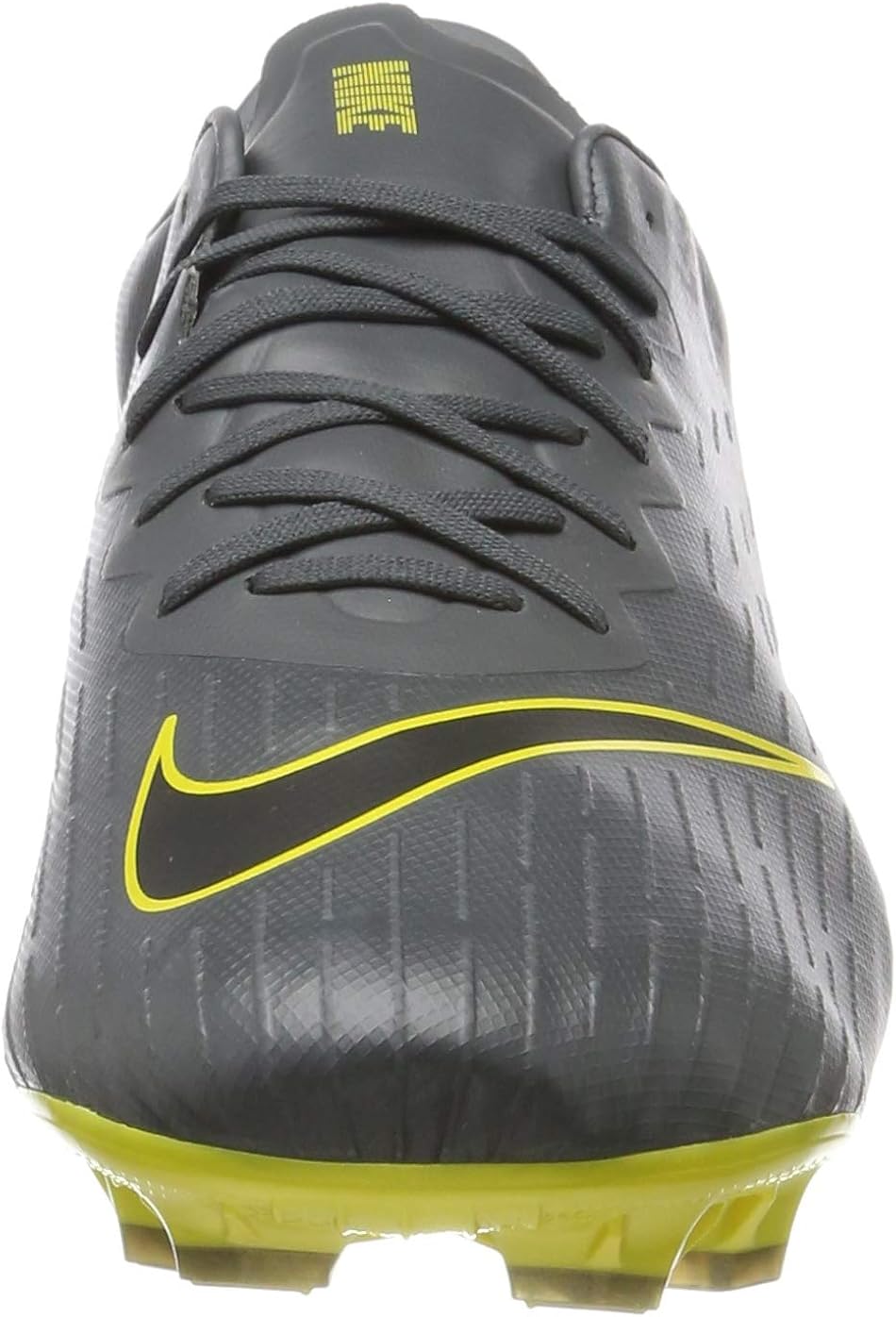 grey and yellow nike football boots