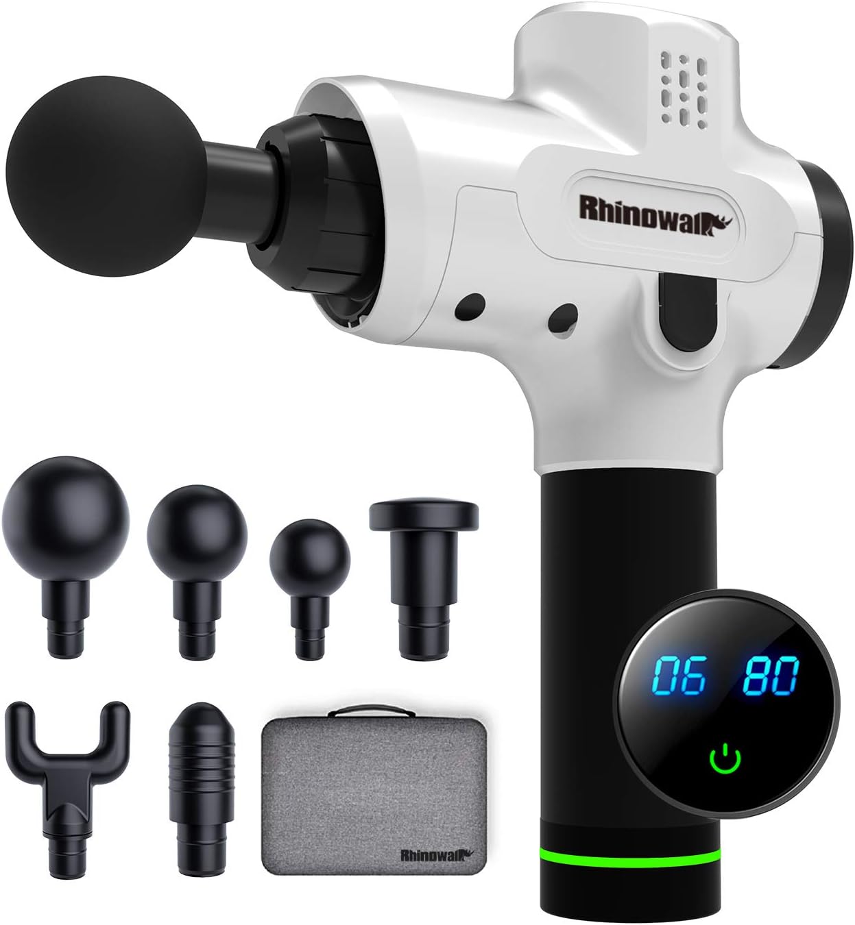 Rhinowalk Massage Gun Handheld Percussion Deep Tissue