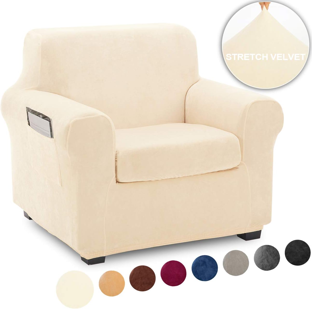 Best Armchair And Ottoman Slipcover Sets