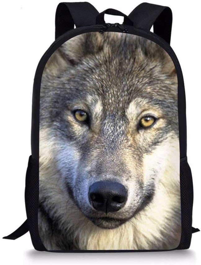 wolf book bags