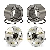 Front Rear Wheel Bearing And Hub Assembly Kit For