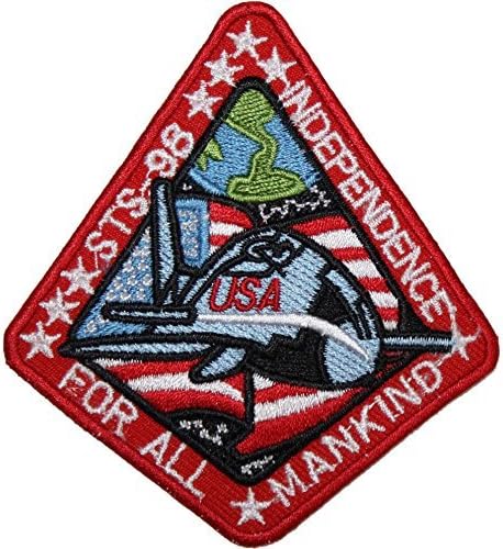 Armageddon Independence For All Mankind EMBROIDERED PATCH Badge Iron Sew On 3.5"