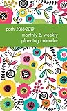 Posh: Glitter Garden 2018-2019 Monthly/Weekly Planning Calendar by