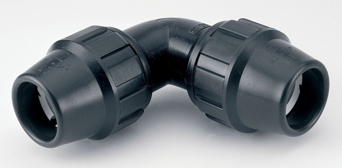 adequa cep-110 Glass Fibre Reinforced Polypropylene Elbow 90 °, 110 mm