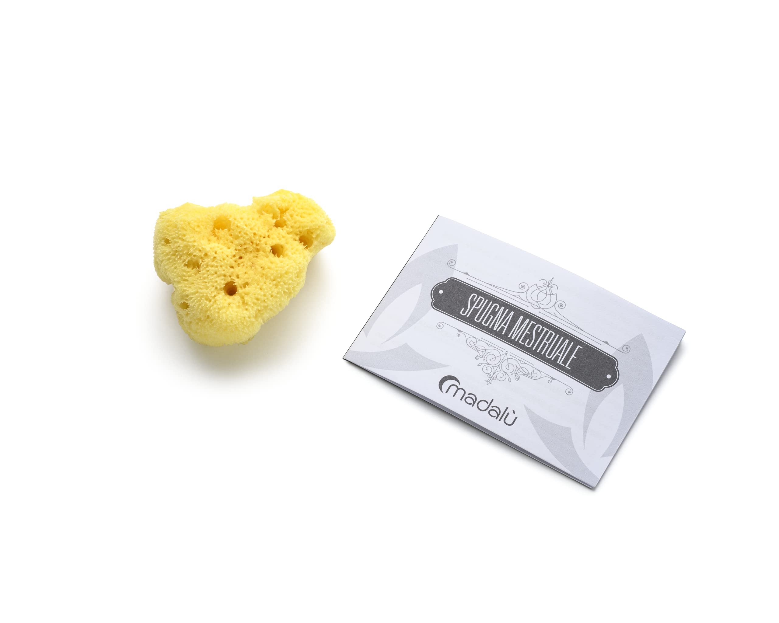 MADALU Natural Sea Sponge Menstrual Pad Size M. The sea Sponge is Very Absorbent and can Also be Used During Intercourse.