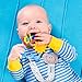 SmartInfant Monkey, Giraffe, and Elephant Design Pacifier Clip, 3-Pack