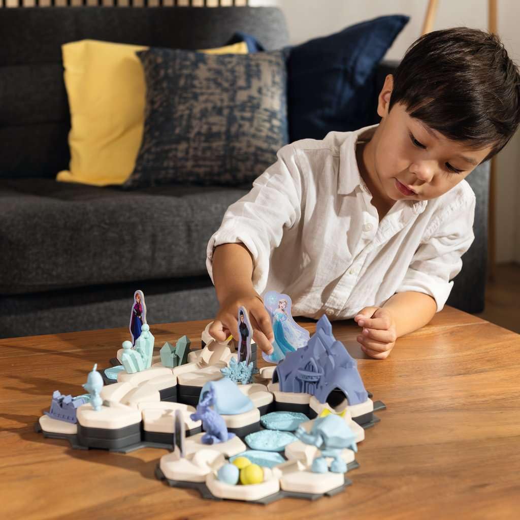 Ravensburger - GraviTrax Junior Bundle Frozen, Marble Court and Construction Toys, Ages 3+