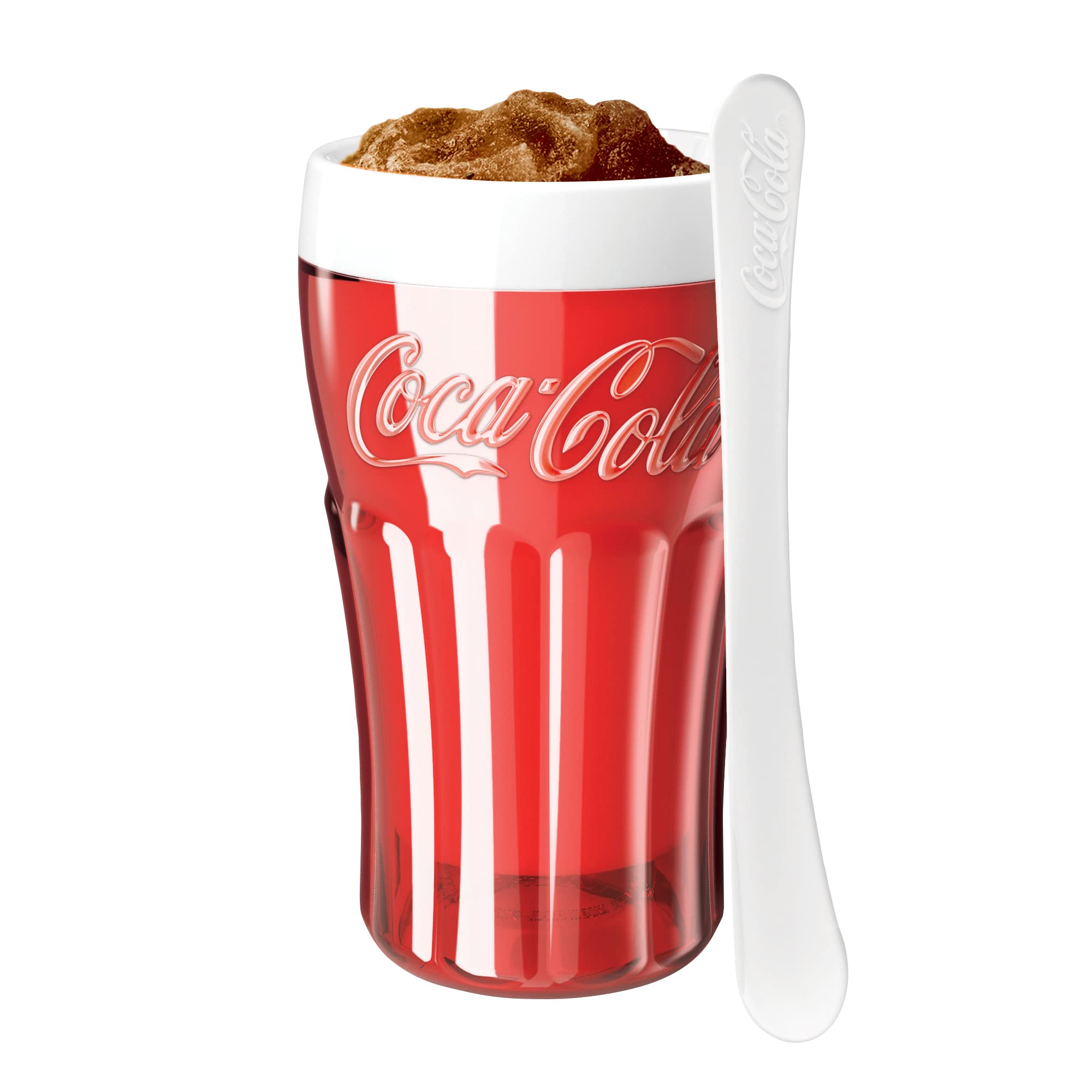Zoku CC113-RD Coco-Cola Float and Slushy Maker,Red,10 x 10.16 x 16.6 cm; 500 Grams