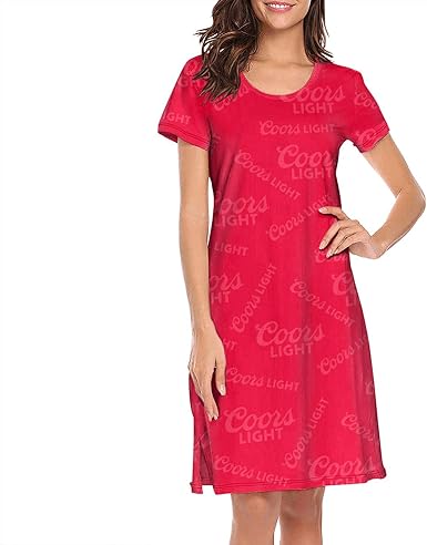 short red nightgown