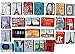 MISWEE 24-pcs magnetic fridge magnets refrigerator sticker home decoration accessories magnet paste arts crafts (Paris)