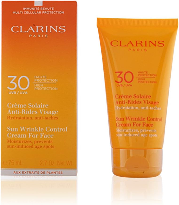 Clarins Sun Wrinkle Control Cream For Face High Protection UVB/UVA 30