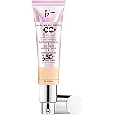 IT Cosmetics CC+ Cream Illumination - Radiant Full Coverage Foundation With SPF 50+, Color Corrector & Hydrating Anti-Aging Serum, Hydrolyzed Collagen + Peptides, Normal to Dry Skin - 1.08 fl oz