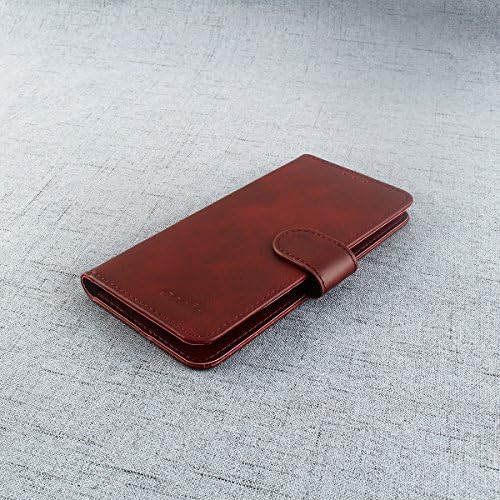 Pu Leather Flip case for Blackview P6000, Slim Series Flip Wallet Case with Card Slots Shockproof Resistant Hybrid Protective Case Built In TPU Silicone Back Case Cover For Blackview P6000