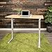 MultiTable Height Adjustable Desk Base - Sit Stand Desk, Stand-up Desk, Adjustable Standing Desk, Sit or Stand, Base (Silver Base)