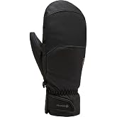 Gordini Men's Sender Mitten, Black, Small | Sender Mitten keeps hands warm and dry from first chair to last lap