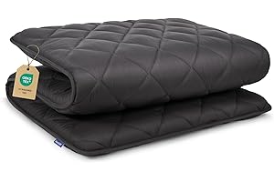Aircliff Japanese Floor Futon Mattress, Roll Up Tatami Mat, Sleeping Pad, Shikibuton, CertiPUR-US Certified Foam Floor Mattress for Bed Sleeping, Dormitory, Guest Bed, Designed in Japan(Grey, Full)