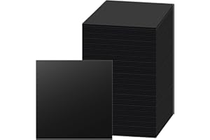 Haull 50 Pcs Billiard Pool Table Leg Shims 3" Diameter Rubber Pool Table Leveler kit Shims Foot Pads(Square,0.06 Inch Thick)