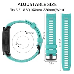 MYSNBKN Compatible with Garmin Instinct Band, Soft