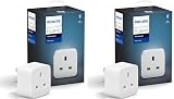 Philips Hue Smart Plug Pack of 2 – Works with Alexa Google Assistant HomeKit