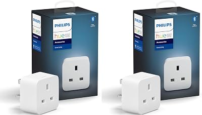 Philips Hue Smart Plug Pack of 2 – Works with Alexa Google Assistant HomeKit