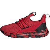 adidas Boys Lite Racer Adapt 7.0 Sneakers Shoes Casual - Black | Running-Inspired Shoes, Slip-On, Elastic Laces, Narrow Fit, For Boys and Girls, Everyday Wear