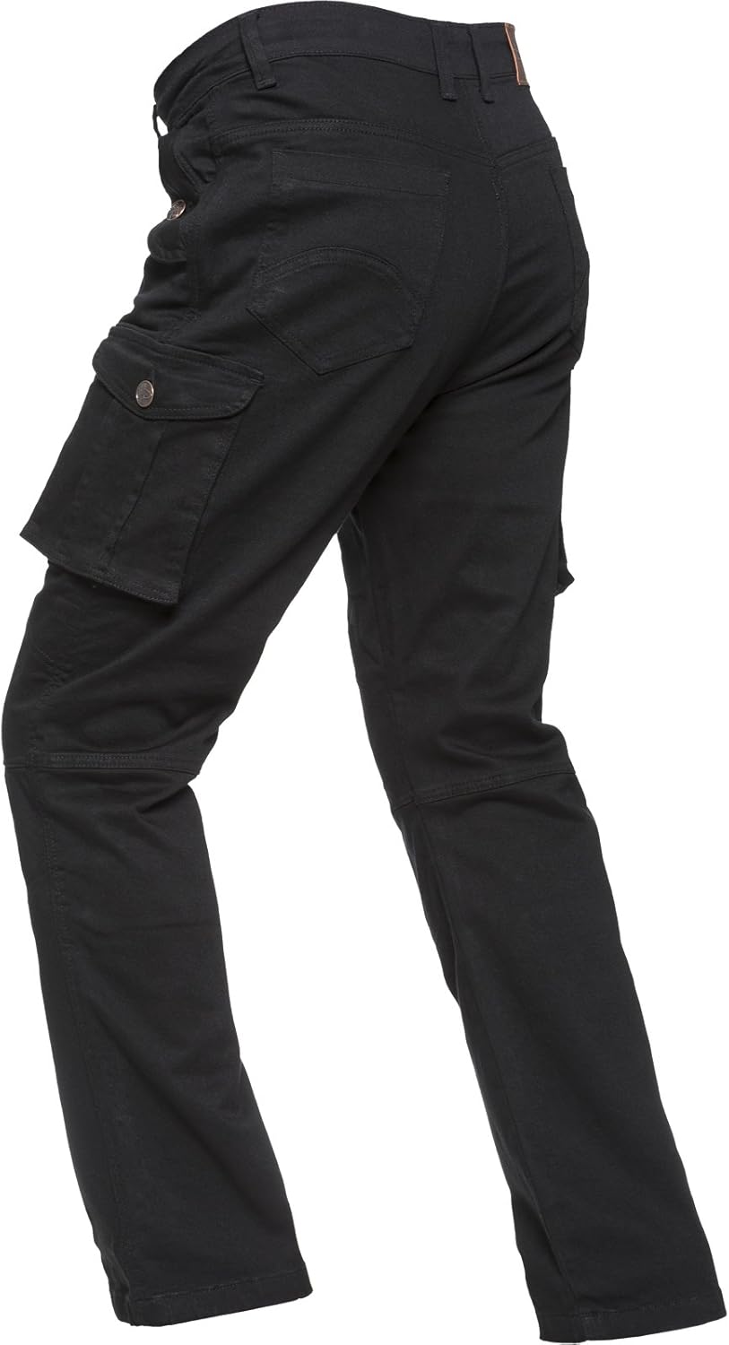 Black Command Motorcycle Cargo Jeans Amazon.co.uk Sports & Outdoors