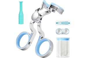 JARCOE Contacts Lens Helper, Contact Lens Eyelid Stretcher, Contact Lenses Wearing Aids, Lightweight Design, Wear Contact Faster, Perfect for Travel or Daily Outgoing (Blue) Z