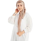 Xirhoot Satin Crepe Hijab Scarf for Women