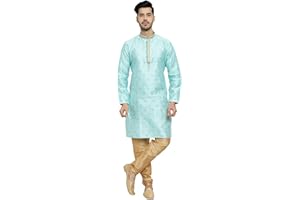 Pro-Ethic Style Developer Men's Silk Printed Kurta Set