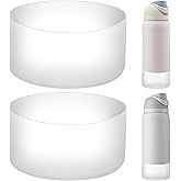 HEYSKAY 2PCS Silicone Boot for Owala Flask Water Bottle Anti-Slip Protective Sleeve for Owala Twist,FreeSip and Flip Stainless Steel Water Bottle BPA-Free Boot Bottom Base