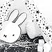 Hiltow Miffy Rabbit Toy Pillow,Decorative Cotton Throw Pillow for Kids (Large)