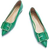 C.Paravano Women's Flats | Pointed Toe Ballet Shoes | Work Shoes for Women | Comfortable Flats