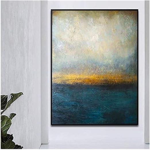 Glx Lienzo Arte De La Pared Arte Mano Pintura A Mano Original