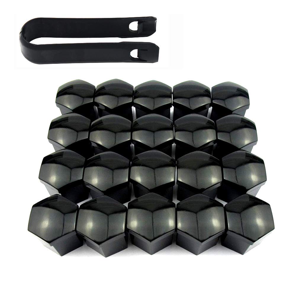 Gebildet 20 Pieces Wheel Nut Cap 19mm, Wheel Bolt Nut Caps Covers for