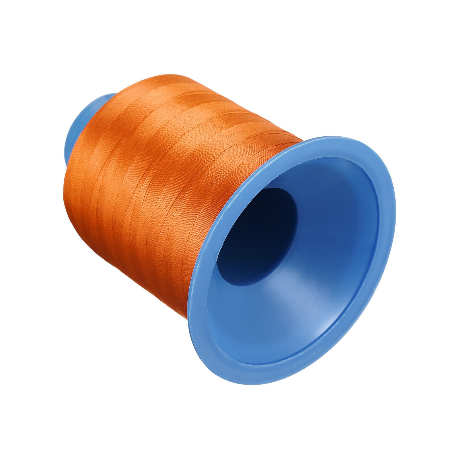 CoCud Bonded Sewing Thread, 1968 Yards 150D/0.25mm Polyester Upholstery Thread Orange - (Applications: for Sewing Leather, Upholstery, Jeans and Wig) - 1 Piece