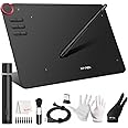 XP-PEN Deco 03 Drawing Tablet, 8192 Level Battery-Free Pen Stylus, 2.4G Wireless, Shortcut Dial, Programmable Buttons, Works with Windows 11/10/8/7, Mac OS, Chromebook