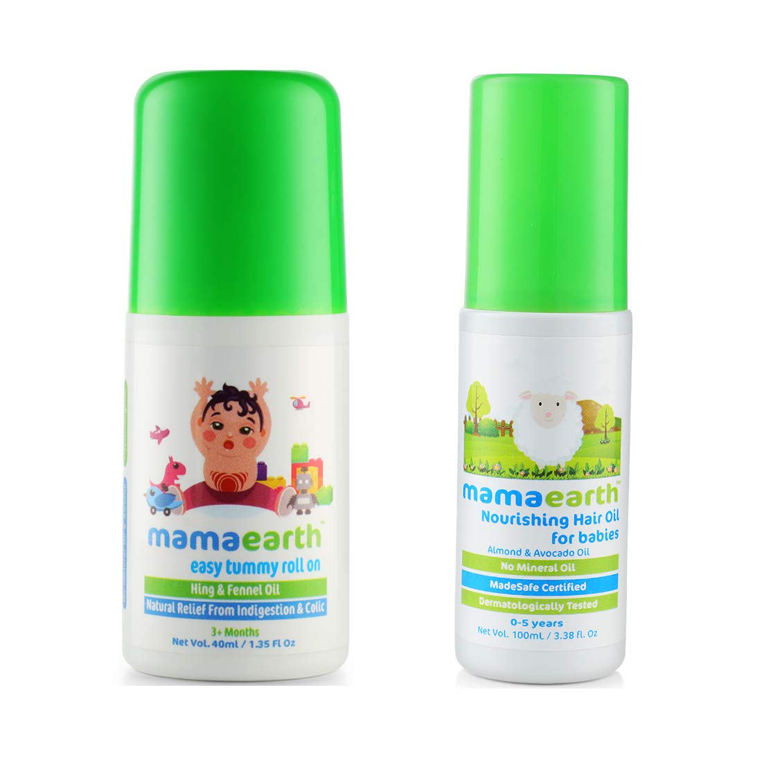 Mamaearth Easy Baby Tummy Roll On For Digestion Colic Relief