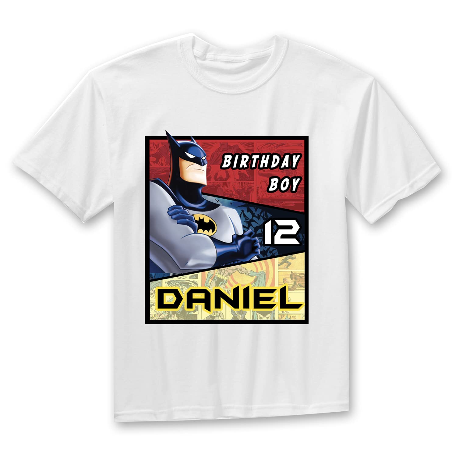 batman birthday shirt