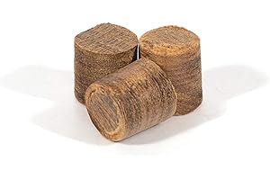DeckWise Ipe Hardwood Plugs, 3/8" Tapered Hardwood Plugs for 50 sq. ft. of Decking (100 Plugs)