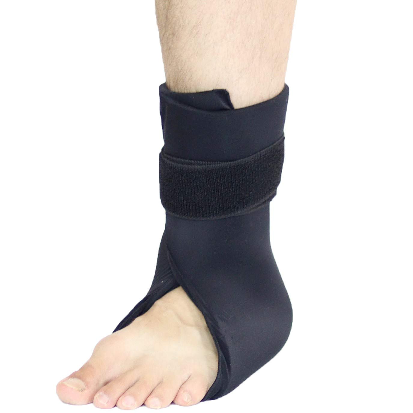 Elastic Ankle Ice Pack Wrap - Unleakable - Very Soft (Can't Freeze)